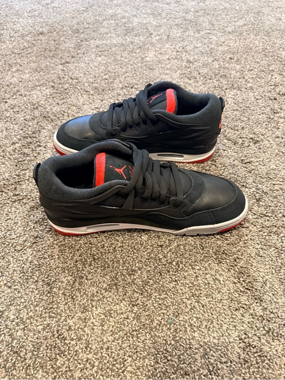 NEW - Size 10.5M - Nike Air Jordan 4 RM Bred Sneakers - FQ7939-061
